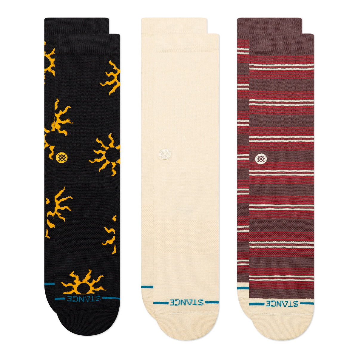 Stance HEATWAVE CREW 3 PACK
