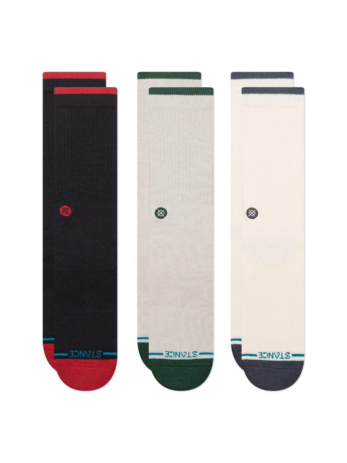 Stance TONER CREW 3 PACK
