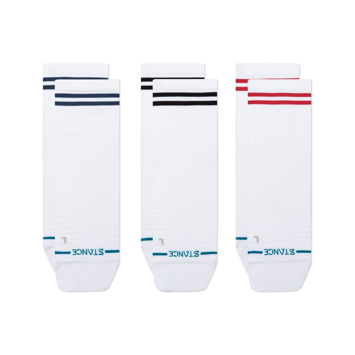 Stance LINED UP MID QUARTER 3 PACK