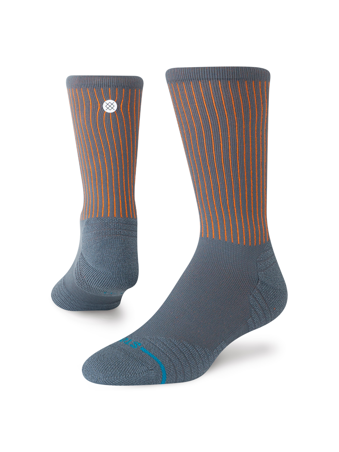 Stance POP STITCH MID RIBBED CREW