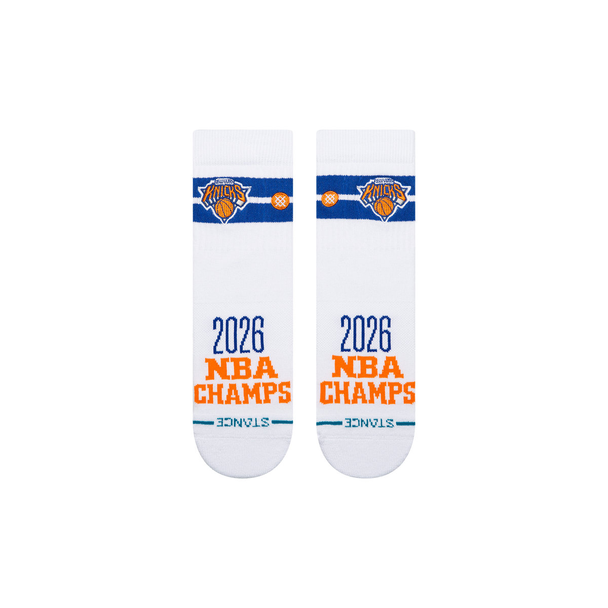 Stance NEW YORK KNICKS NBA CHAMPS 2026 QUARTER | STANCE