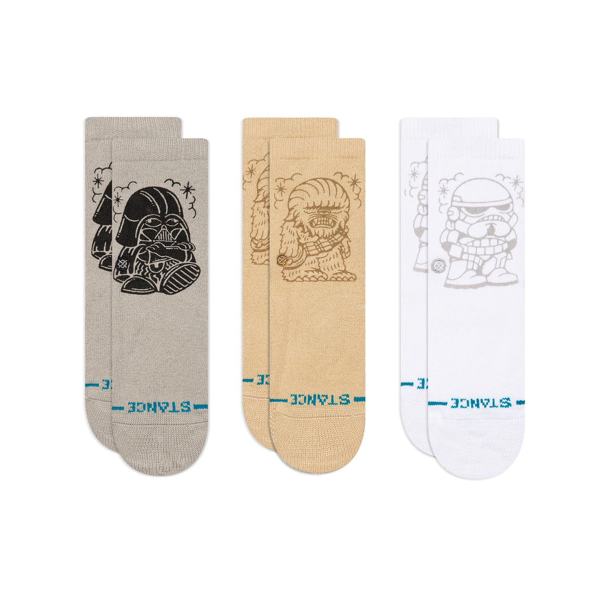 Stance Star Wars|Stance Baby & Toddler Crew Socks 3 Pack