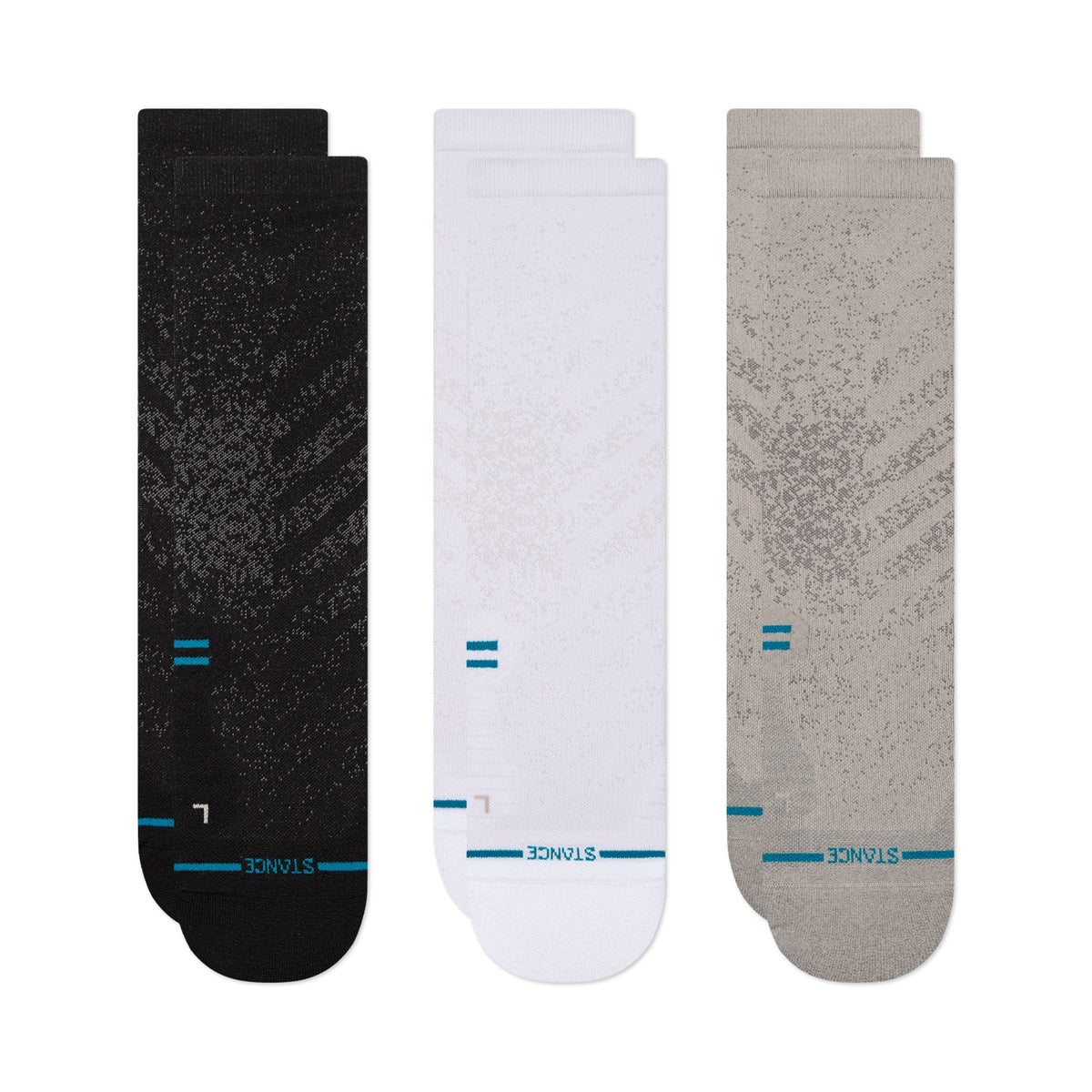 Stance RUN LT CREW 3 PACK