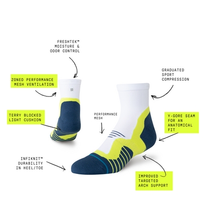 Stance WOMENS PACE LIGHT QUARTER
