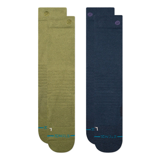 Stance ICONIC MID POLY SNOW 2 PACK