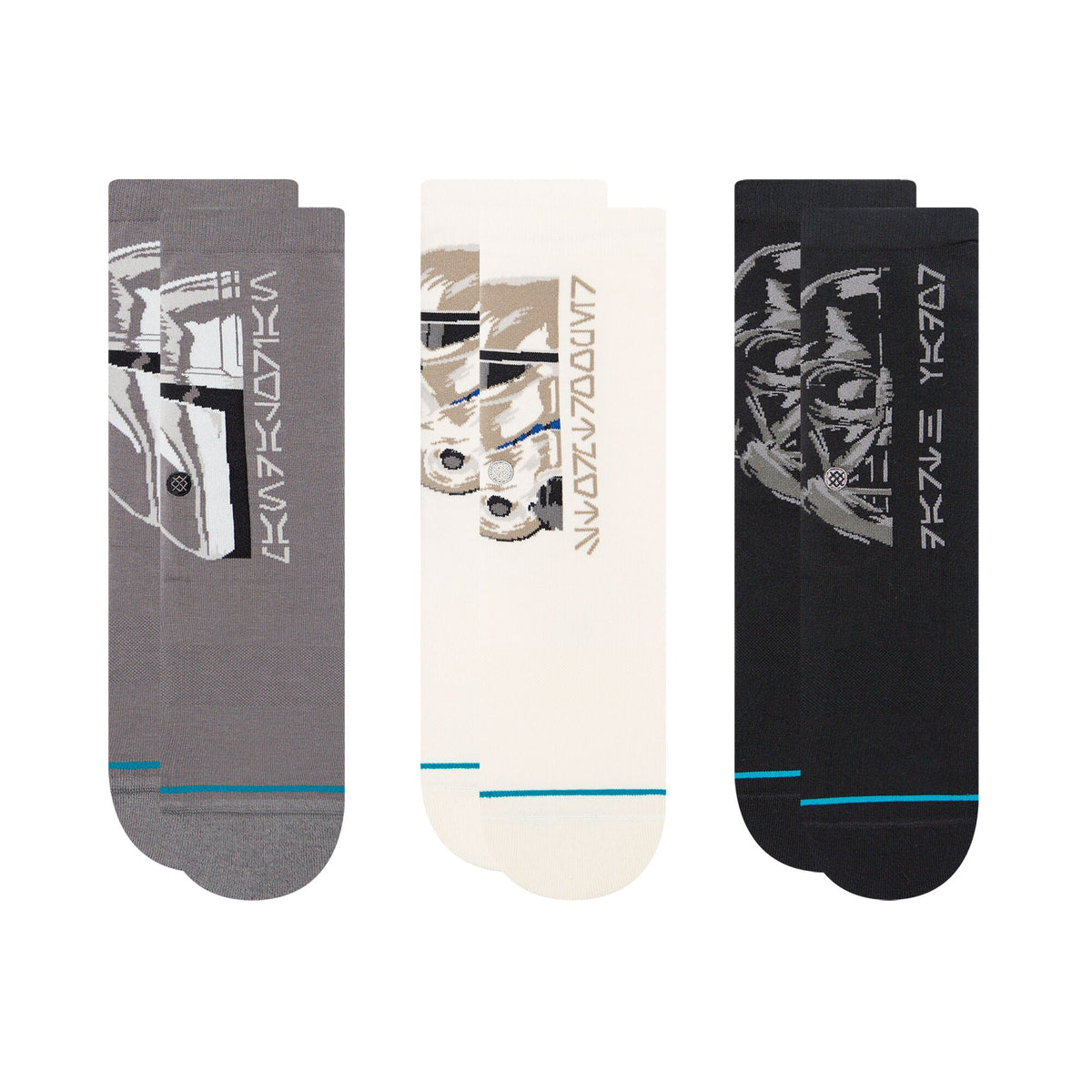 Stance Star Wars X Stance Trilogy Kids Crew 3 Pack Socks