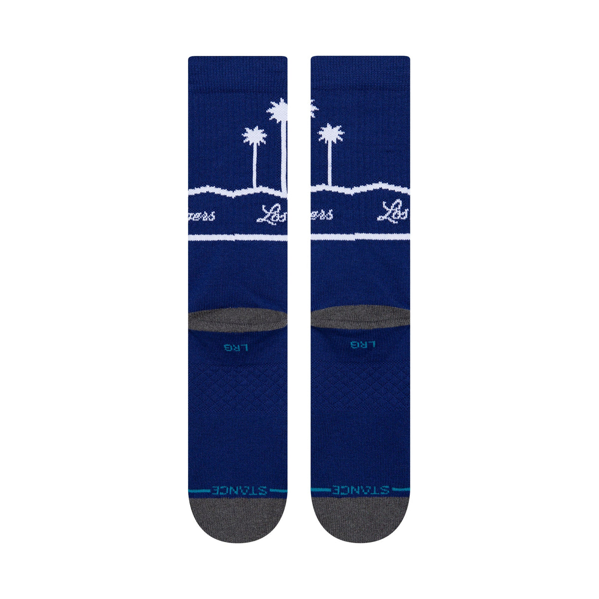 Stance Los Angeles Dodgers Sisters Mid Cushion Cotton Blend Baseball Crew Socks | Stance