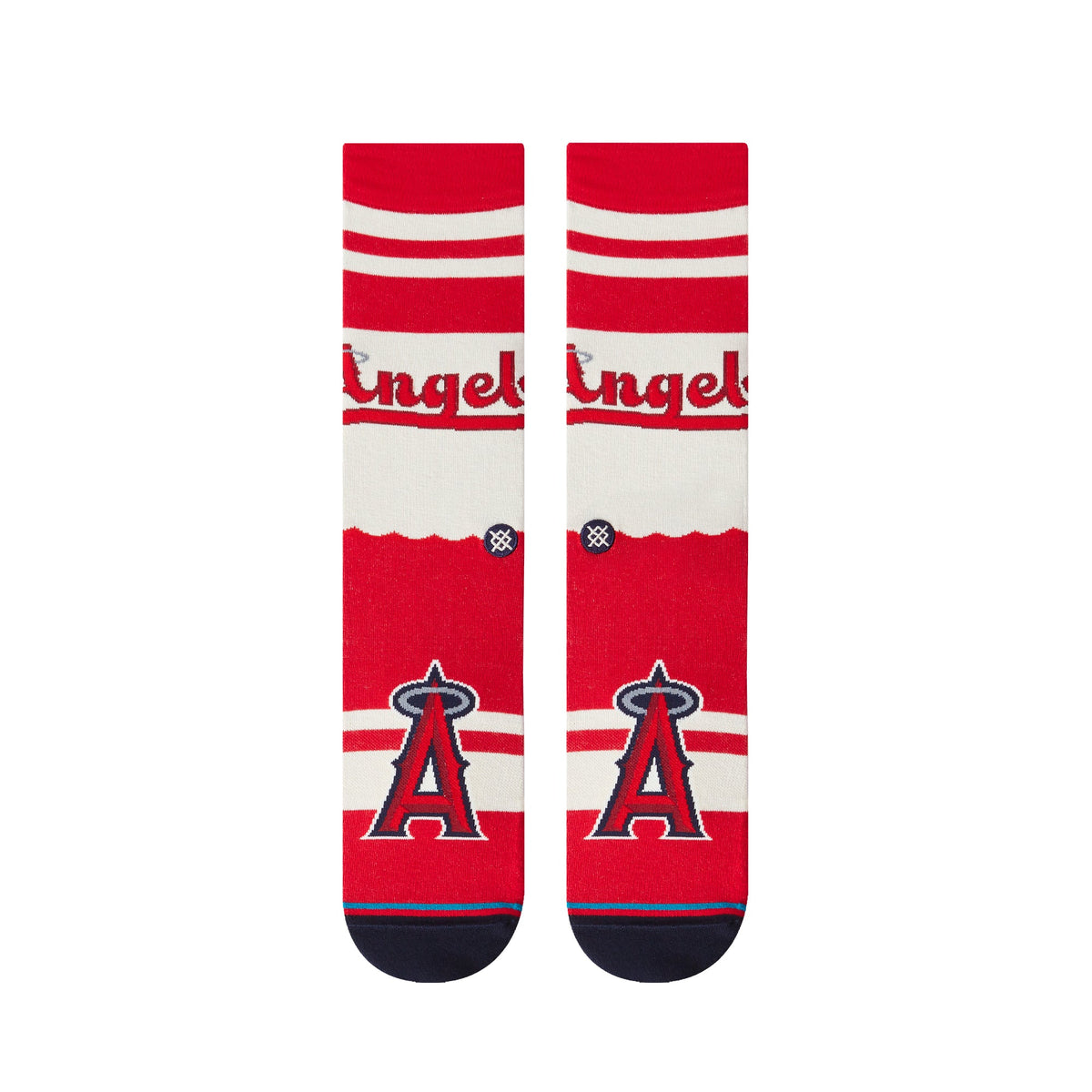 Stance Los Angeles Angels Light Cushion Baseball Crew Sock
