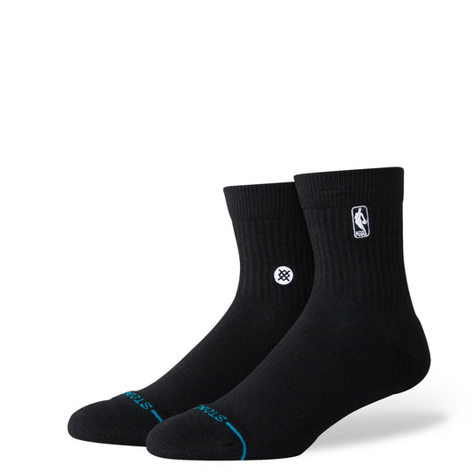 Stance NBA Logoman Mid Cushion Cotton Quarter Socks
