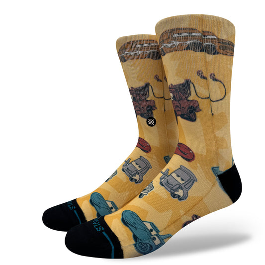 Stance Pixar X Stance Radiator Springs Poly Crew Socks