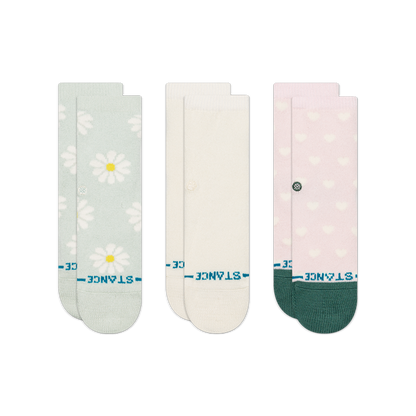 Stance DAISIES 3 PACK 2-4 YEARS