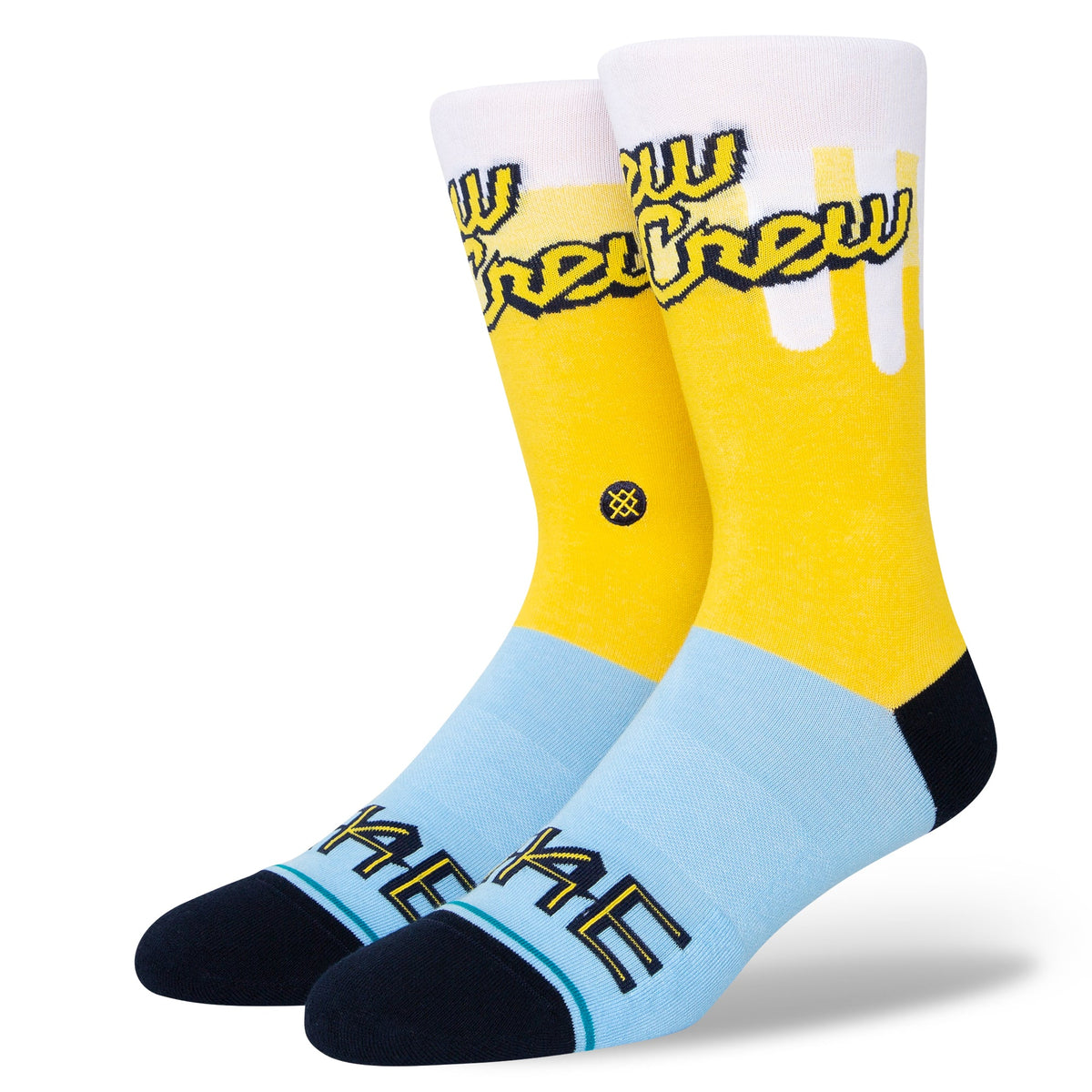 Stance MLB Milwaukee Brewers City Connect Crew Socks